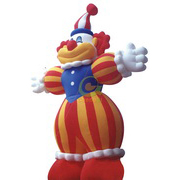 inflatable clown cartoon